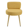 Soft Vanity Dressing Table Stool Backrest Piano Seat Makeup Chair Bedroom Furnit
