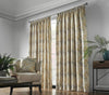 SALE Floral Curtains Eyelet Ring Top/Taped Top Pencil Pleat Lined Curtain Pair