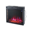 Electric Fireplace Glass Fire Mantel Set Wall Insert/Standing Heater With Remote