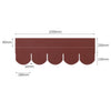 Asphalt Roof Felt Tiles Shingles Sheds Log Cabins Garages 12 Types for 2.61sqm