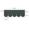 Asphalt Roof Felt Tiles Shingles Sheds Log Cabins Garages 12 Types for 2.61sqm