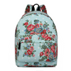 Girls Backpack Rucksack Travel A4 Canvas Flower Print School Shoulder Bag UK