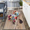 Non Slip Kitchen Runner Rugs Washable Hallway Runners Mat Floor Carpet Door Mats