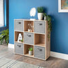 2/3/4/5/6 Tier Cubes Drawers Shelving Storage Unit Bookcase Cabinet Living Room