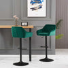 2/4x Bar Stools Gas Lift Swivel Stool Vilvet Breakfast Kitchen Cafe Chairs