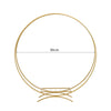 Metal Round Flower Rack Cake Stand Hoop Wedding Centrepiece Floral Display Arch