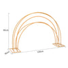 Metal Wedding Arch Frame Flower Balloon Display Backdrop Stand Table Centrepiece