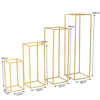 Wedding Flower Stand Pedestal Metal Backdrop Art Vases Column 40-100cm Tall Rack