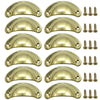 Cup Handle Shell Pull Kitchen Cupboard Cabinet Door Furniture Drawer all Colours