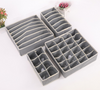 4pcs Underwear Bra Socks Ties Drawer Storage Organizer Box Closet Tidy Divider