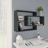 Floating Wall Mounted Bookshelf Hanging Storage Display Shelf Unit Multi Colours