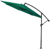 Sun Parasol Garden Sun Shade Umbrella Patio Outdoor Banana Parasol with Base Kit