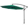 3M Banana Cantilever Umbrella Garden Parasol Sun Shade Patio Hanging Tilt Crank