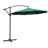 Sun Parasol Garden Sun Shade Umbrella Patio Outdoor Banana Parasol with Base Kit
