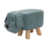 Animal Ottoman Footstool Padded Cushion Pouffe Stool Rest Children Toy Kid Chair