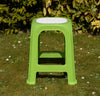 Large Tall Plastic Garden Stool Stackable Outdoor Indoor Chair Stool or Table