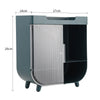 Dressing Table Makeup Case Nail Polish Skin Care Storage Box Cosmetics Container