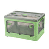 Stackable Fully Open Storage Box Foldable Plastic Clothes Toys Container Case UK