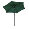 3 Color Garden Parasol Sun Umbrella Canopy Patio Garden Sun Shade 2/2.5/2.7/3M