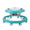 Foldable Baby Walker Adjustable Height Toy Feeding Tray Walking Pad First Step
