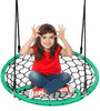 Net Hanging Swing Chair Kids Indoor Outdoor Play Equipment W/ Adjustable Ropes