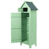 Outdoor Garden Beach Hut Style Tool Room Sentry Box Storage Garden Shed House