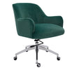 Swivel Computer Desk Chair Office Executive Velvet Padded Armchair Adjustable