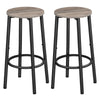 Bar Stools Set of 2 Breakfast Bar Stools for Kitchen Bar Chairs Pub Stool