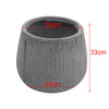 Small Large Cement Flower Plant Pot Concrete Planter for Indoor Outdoor Planting