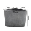 Small Large Cement Flower Plant Pot Concrete Planter for Indoor Outdoor Planting