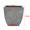 Small Large Cement Flower Plant Pot Concrete Planter for Indoor Outdoor Planting