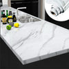Wallpaper Marble / Wood Texture Sticker Cupboard Table Furniture Cover Adhesive