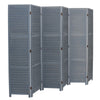 3/4/6 Panel Wood/Wicker Room Divider Privacy Screen/Separator/Folding Partition