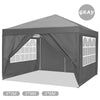 3x3m Gazebo Marquee Waterproof Outdoor Garden Patio Canopy Wedding Party Tent UK