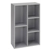 3 5 7 Cube Bookcase Bookshelf Display Shelving Unit Corner Storage Shelf Rack