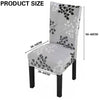 4X Dining Chair Covers Stretch Removable Washable Home Protective Stretch Covers
