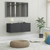 Modern Small TV Unit Cabinet Stand Coffee Table 2 doors coffee table tv stereo