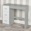 3 Drawer Wooden Bedroom Dressing Computer Work Table Desk Jewellery Office Unit