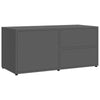 Modern TV Cabinet Stand Storage Cabinet With 2 drawers Living Room Furniture