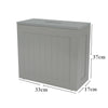 UK Wooden Bathroom Storage Unit Multipurpose Bathroom Storage Cabinet Box