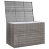 Storage Outdoor Box Garden Patio Chest Poly Rattan Container Box Patio Furniture