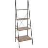 ClosetMaid Ladder Shelf Bookcase 4 Shelf Unit Industrial Style Storage