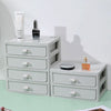 Stationery Organizer Clear Desktop Storage Container Drawer Makeup Stackable Box
