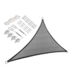 Outdoor Shade Sail Patio Suncreen Awning Garden Sun Canopy UV Protected w/ Rope