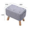 Home Entrance Bench Shoes Change Pouffe Seat Stool Home Hallway Chair Footstool
