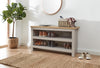 LANCASTER RANGE SIMPLE SHOE CABINET OTTOMAN STORAGE UNIT BENCH WALL RACK HALLWAY