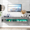 LED TV Stand Wall Mount Entertainment Center Floating TV Unit for Living Room