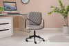 PU Leather Upholstered office chair computer desk study chair swivel adjustable
