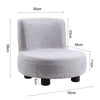Linen Kids Sofa Mini Sofa Low Stool Game Reading Play Children Chair Back Seat