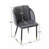 2/4/6 Dining Chair Breakfast Bar Stool Seat Metal Legs Kitchen Chair Home Office